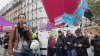 Rassemblement de soutien à Melissa salariée de la Ratp victime de harcèlement sexuel.