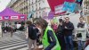 Rassemblement de soutien à Melissa salariée de la Ratp victime de harcèlement sexuel.